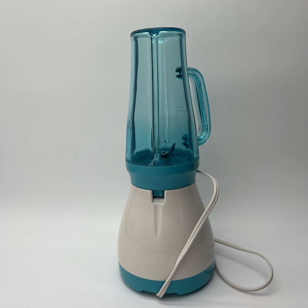 Back to Basics Blender Express Compact Blender Light Blue White Tested Working