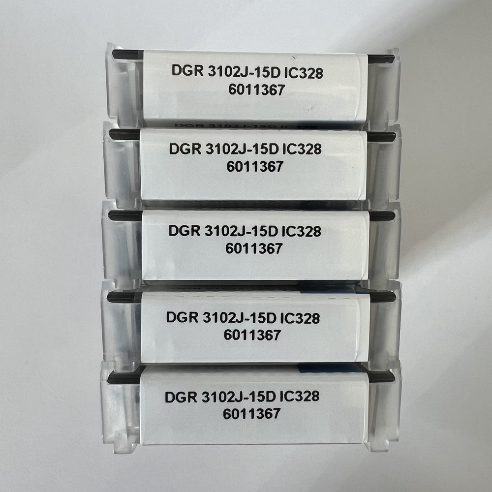ISCAR / DGR3102J-15D IC328 / Industrial indexable Carbide Inserts 10 Pcs