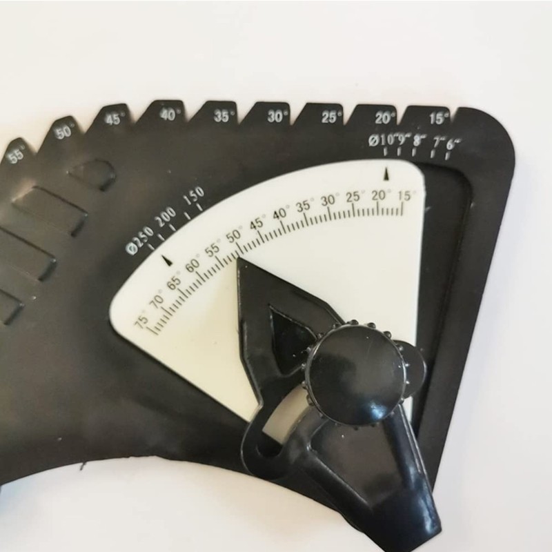 Water-Cooled Mill Accessories Plastic Easy Angle Gauge Sharpening Aid Sharpening
