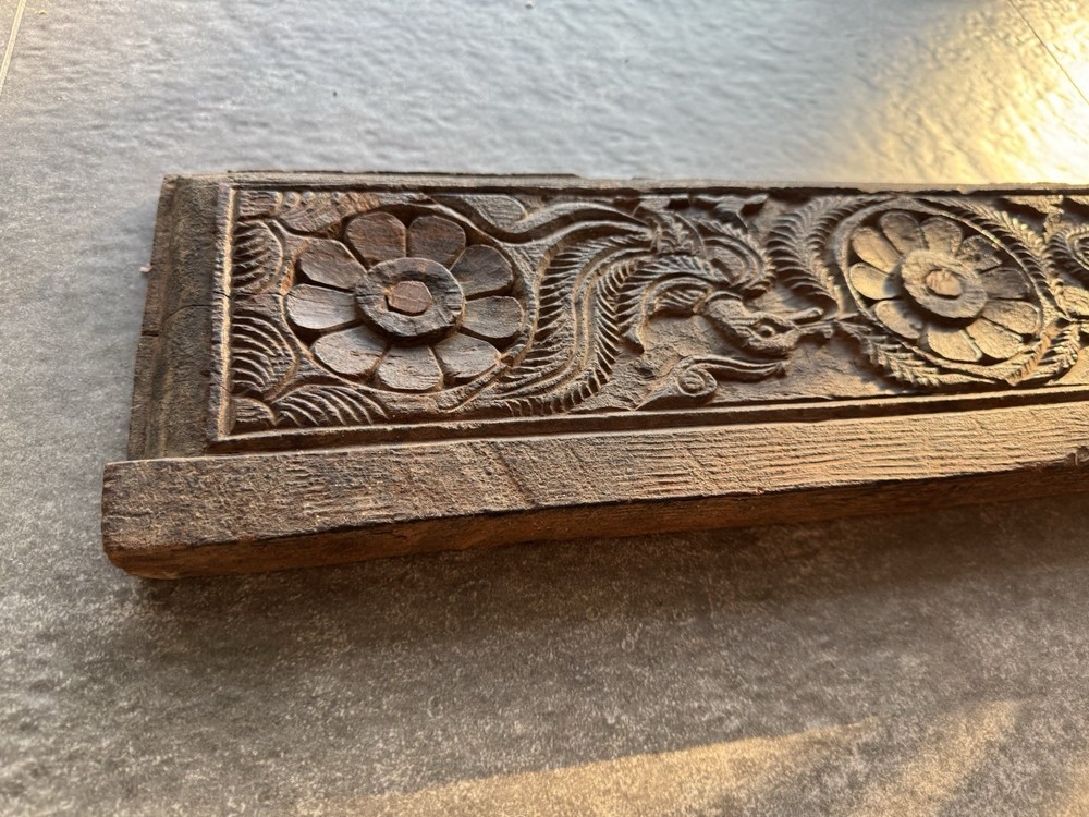 Antique Wall Wood Panel Vintage Decor
