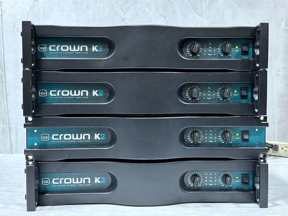 Crown K2 Power Amplifier #5085 (One)TrueHeartSound