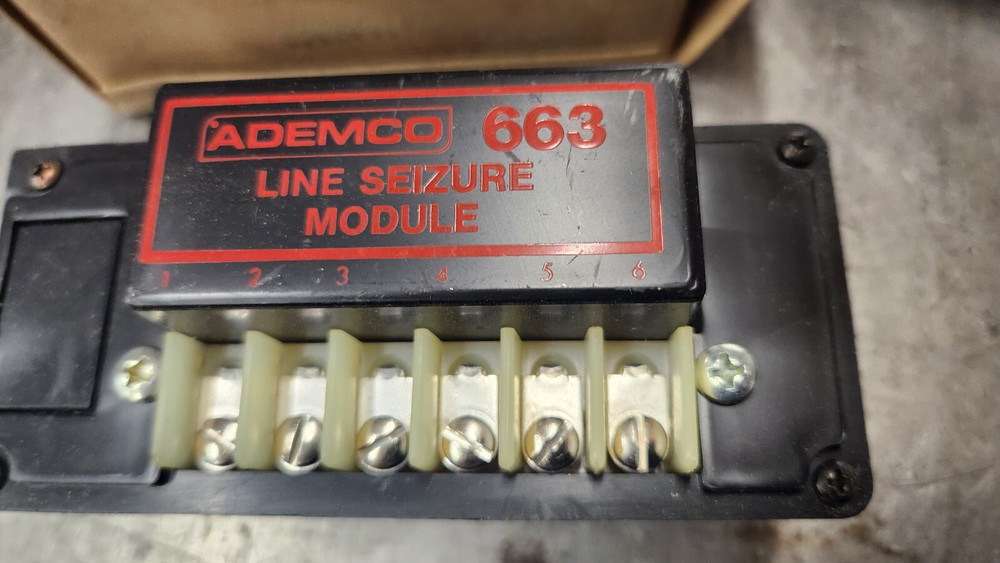 Ademco 663 Line Seizure Switching Module. NEW IN BOX