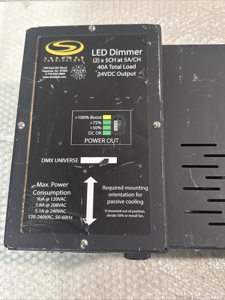 Showman LED Dimmer Controller-Stage/Studio Lighting