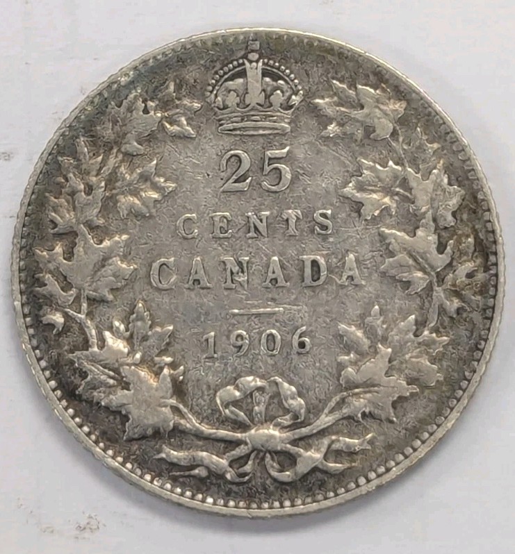 1906- Canada 25 Cent - #T190