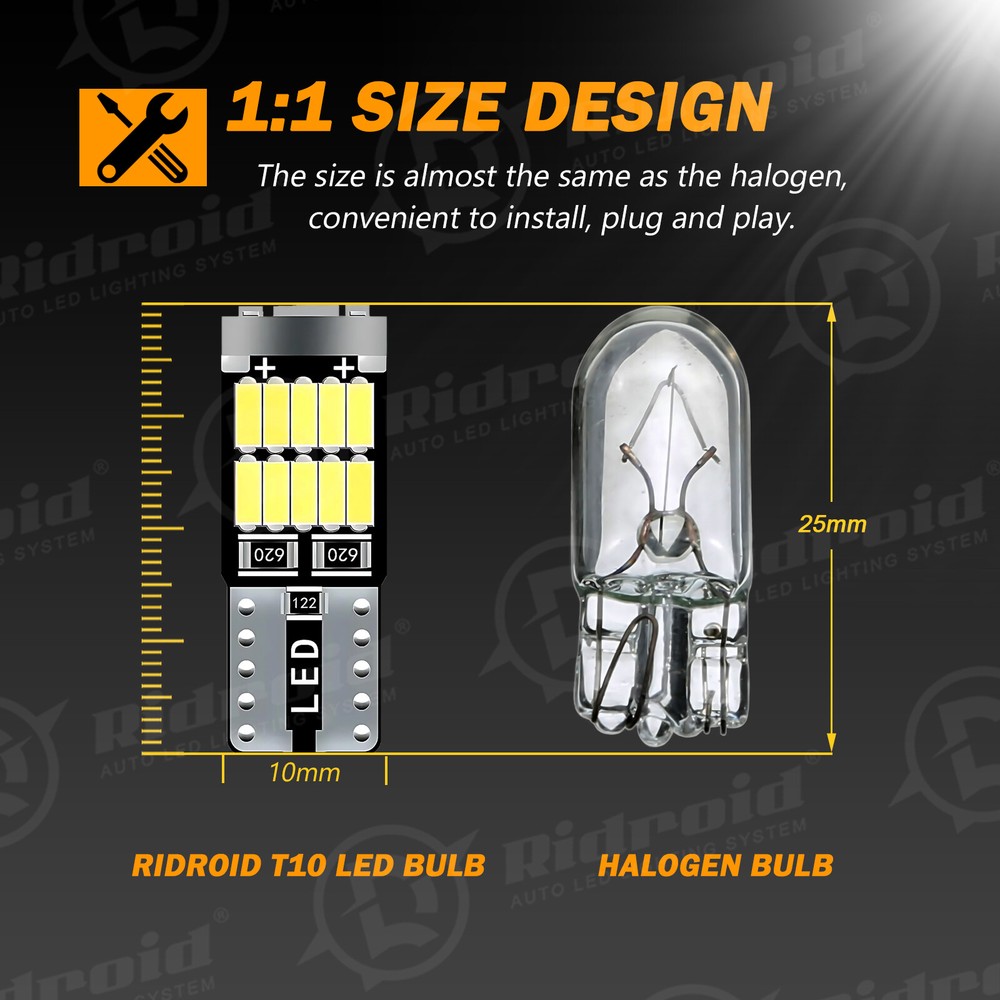 15X White LED interior lights package kit For 2011-2021 Jeep Grand Cherokee+Tool