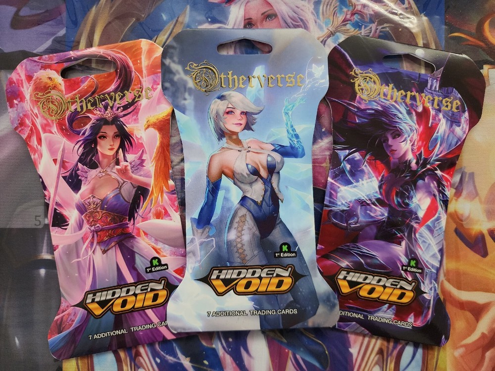 Otherverse TCG Kickstarter BOOSTER PACK - All 3 Art Pack
