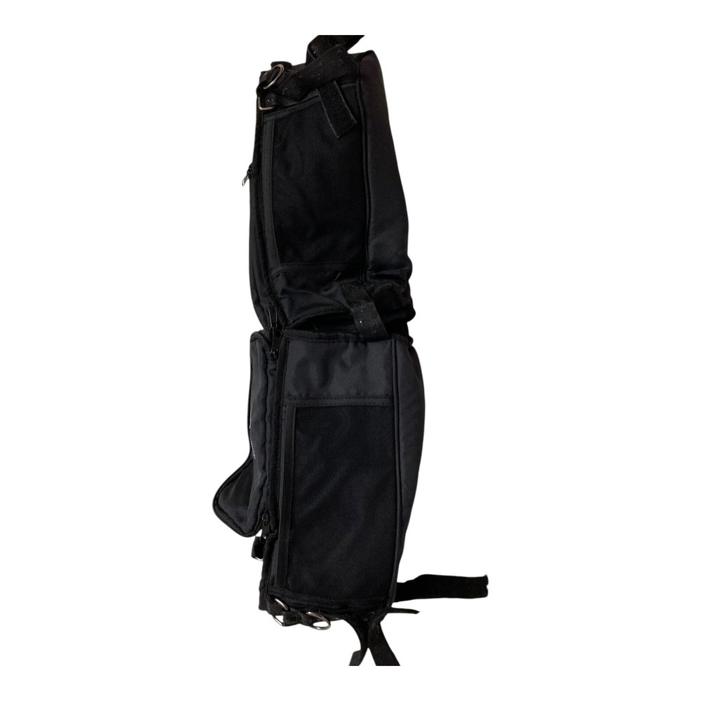 StrollAir - Universal Best Double Parent Stroller Organizer Caddy Black