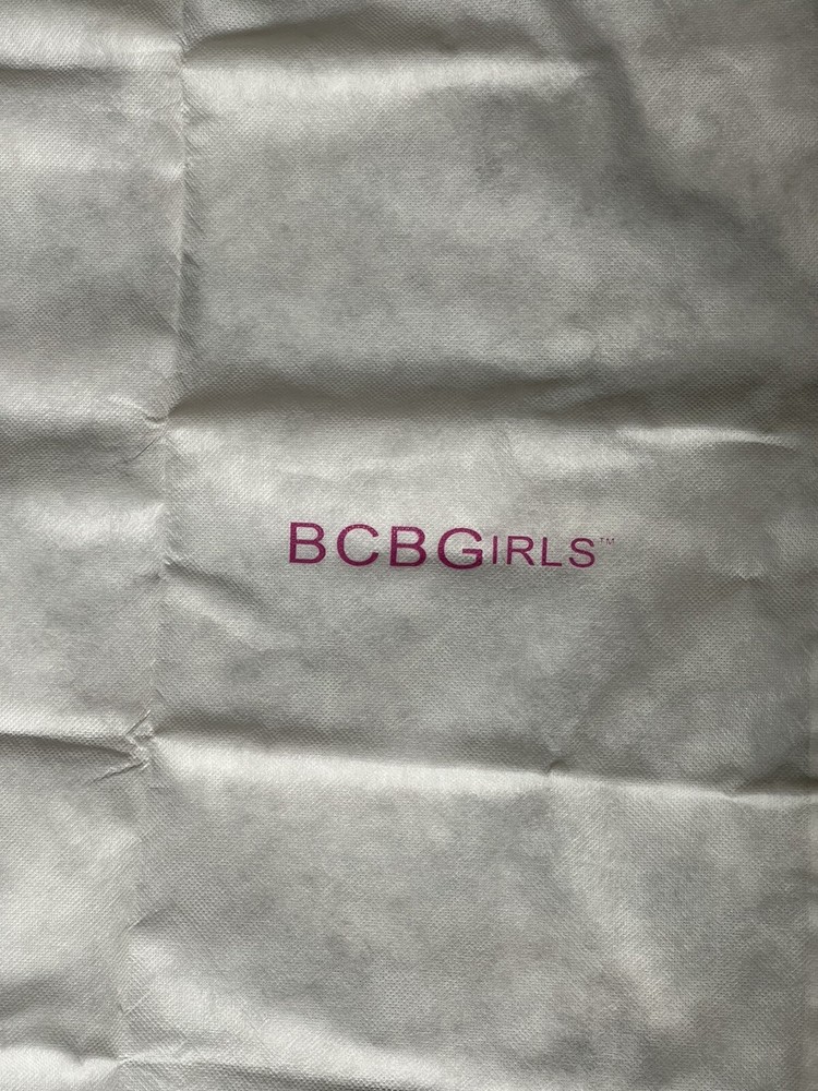 BCBGirls White Dust Bag 20x24”