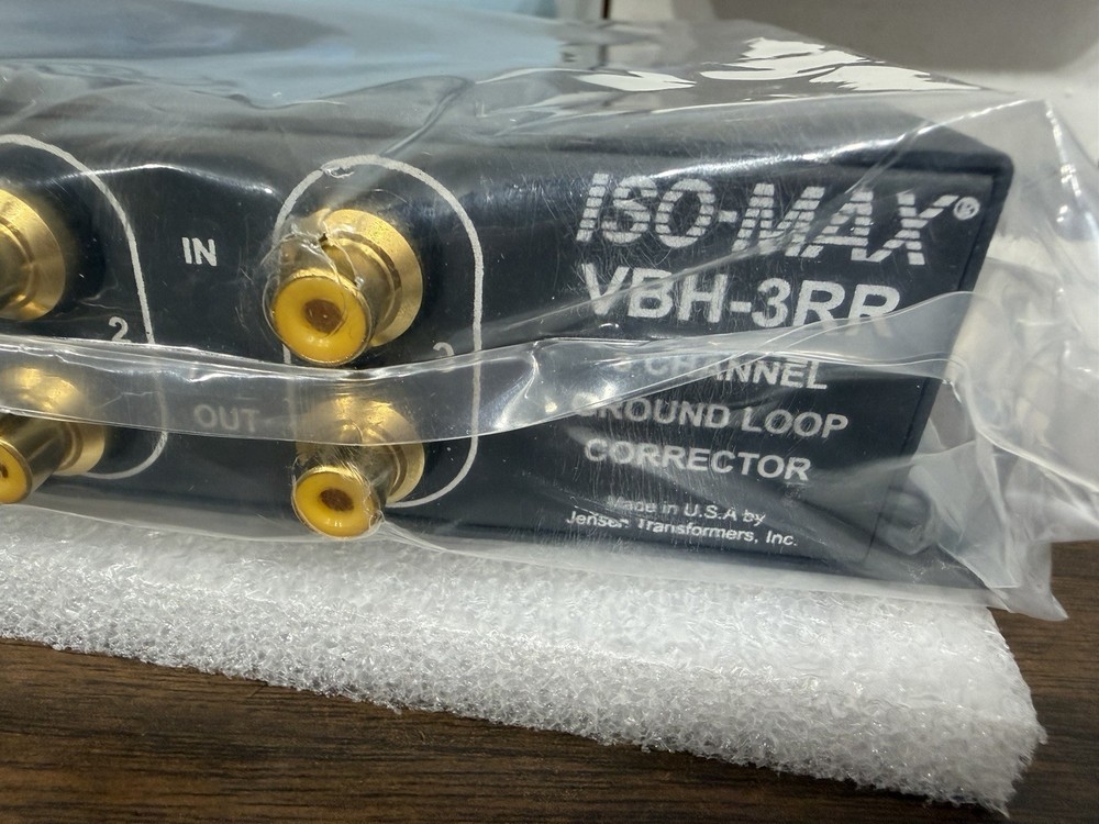 Jensen Transformers ISO-MAX VBH-3RR Studio Quality Isolator/Corrector 3Component
