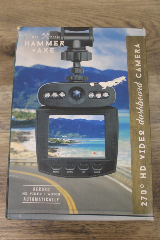 Hammer+Axe HD Video Dashboard Camera