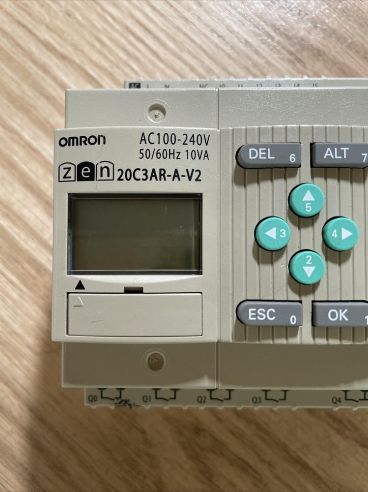 OMRON ZEN-20C3AR-A-V2 Programmable Relay,100-240VAC