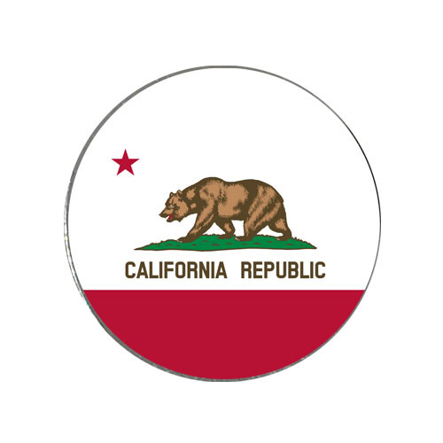 California State Flag Golf Ball Marker