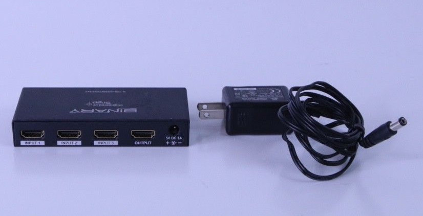 Binary B-220-HDSWTCH-3x1 3x1 HDMI Switch No Remote