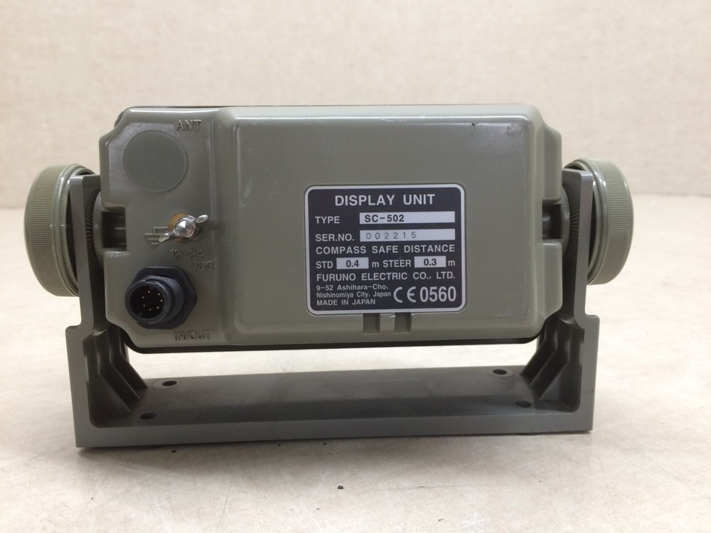 Furuno SC-502 Satellite Compass Display V2.01 Auto Identification System GPS
