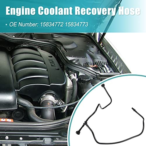 166-500-02-91 166-500-10-91 Coolant Breather Pipe Radiator Overflow Hose for