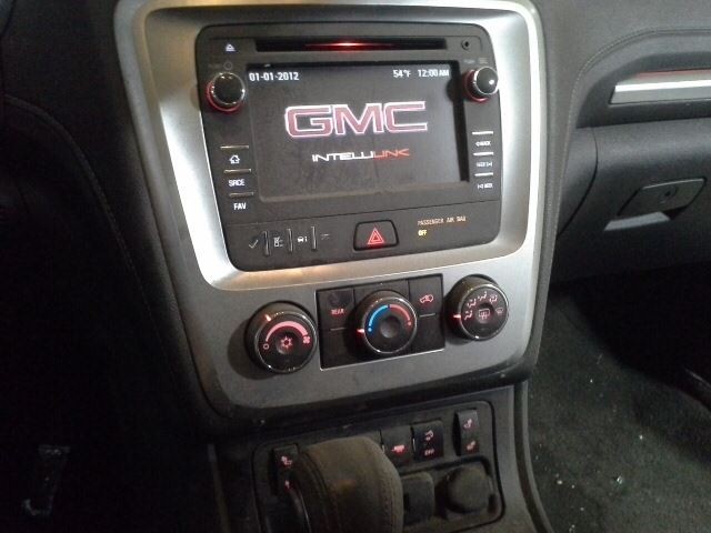 2015 GMC Acadia Driver Front Headrest Only Black Cloth