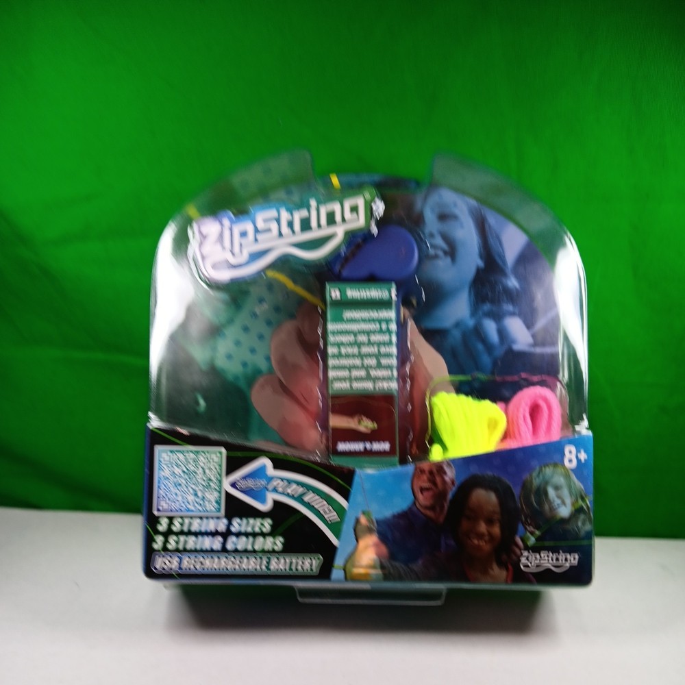 ZipString Original String Launcher Toy - Blue Rechargeable - 3 Lengths/Colors