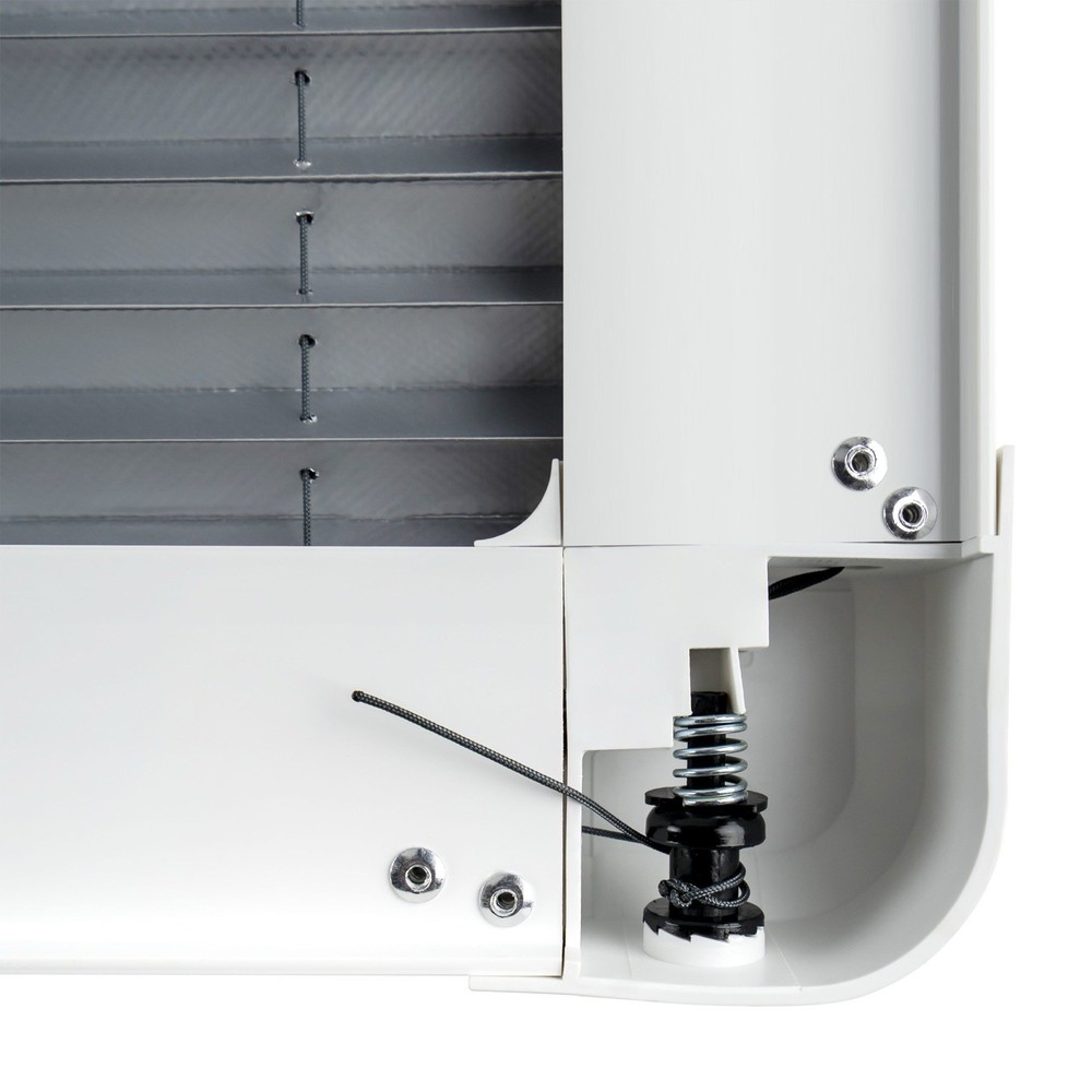 Camper Van RV Push Out Window 900 x 450mm / Double Walled + Roller Blind Screen