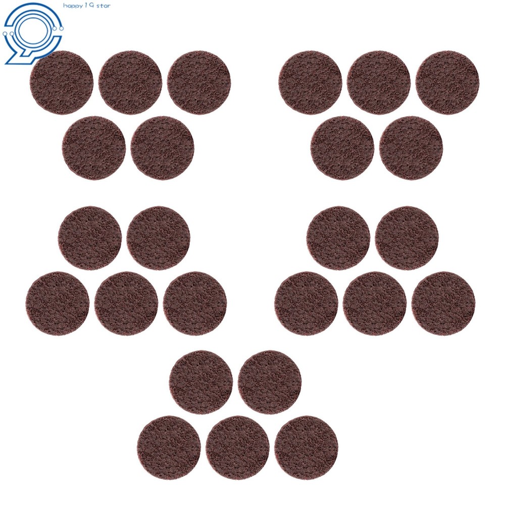 25Pcs 2 Inch Medium Abrasive Nylon Quick Change Surface Conditioning Discs