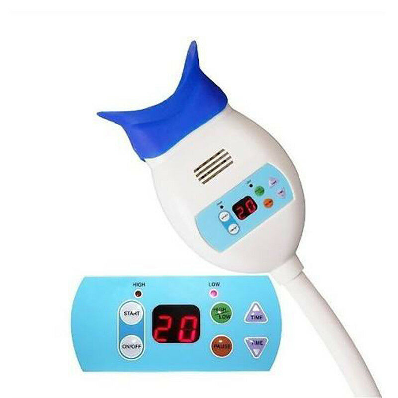 Dental Handheld LED Whitening Light Accelerator Bleaching Lamp for Arm+ A Goggle