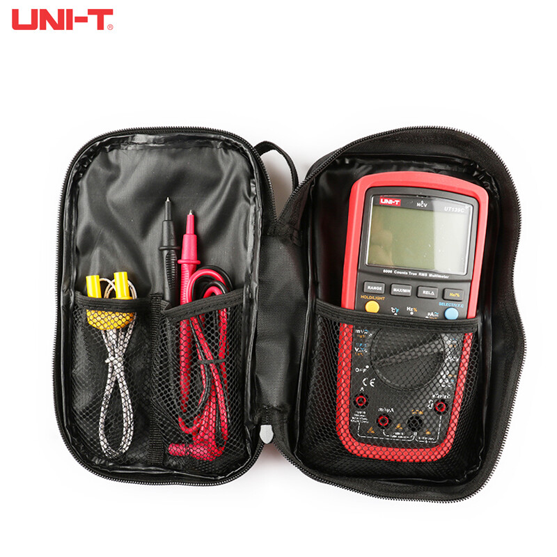 UNI-T Original Canvas Multimeter Bag Tool Bag Test Line Storage Box