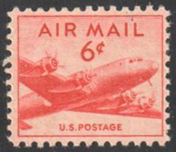 SC#C39 - 6c DC-4 Skymaster MNH OG