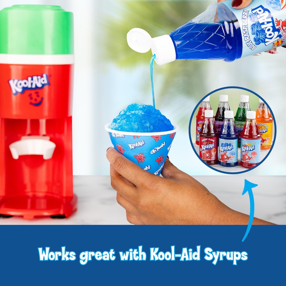 Kool-Aid Snow Cone Maker - Strawberry Red