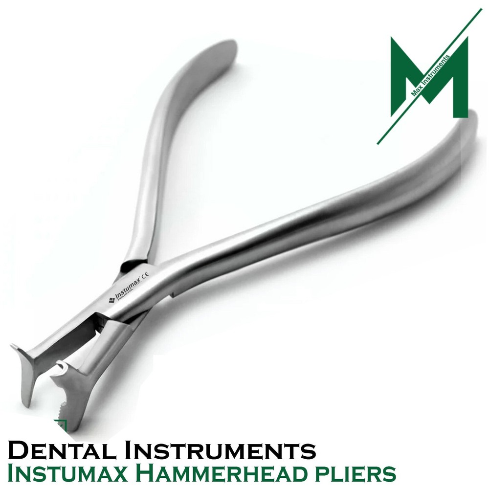 Ortho Hammerhead Plier Seriated Tip Wire Bending/Cutting Plier Premium Quality