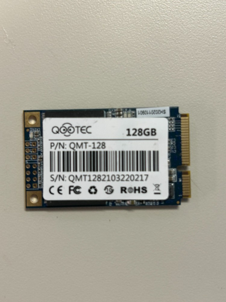 QOOTEC QMT-128 128GB SSD/mSATA/MLC SSD