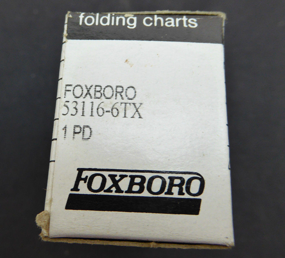 FoxBoro / Graphics Controls 53116-6TX Folding Charts