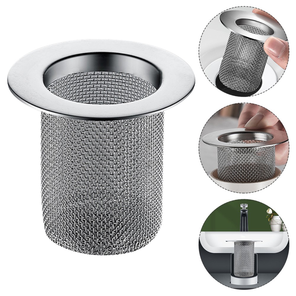 2 Count Kitchen Debris Filter Applicable Drain Mesh Sink Strainer Drainer