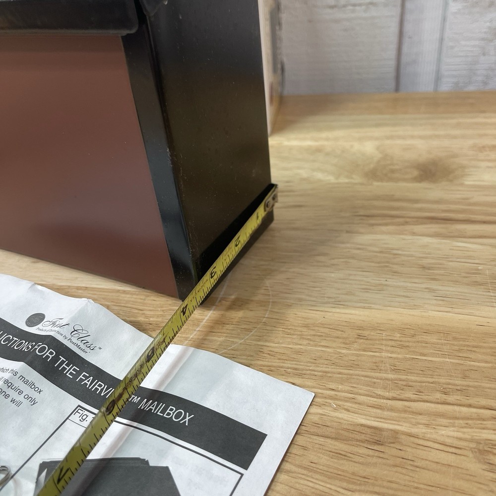 First Class Postmaster Steel house Mailbox