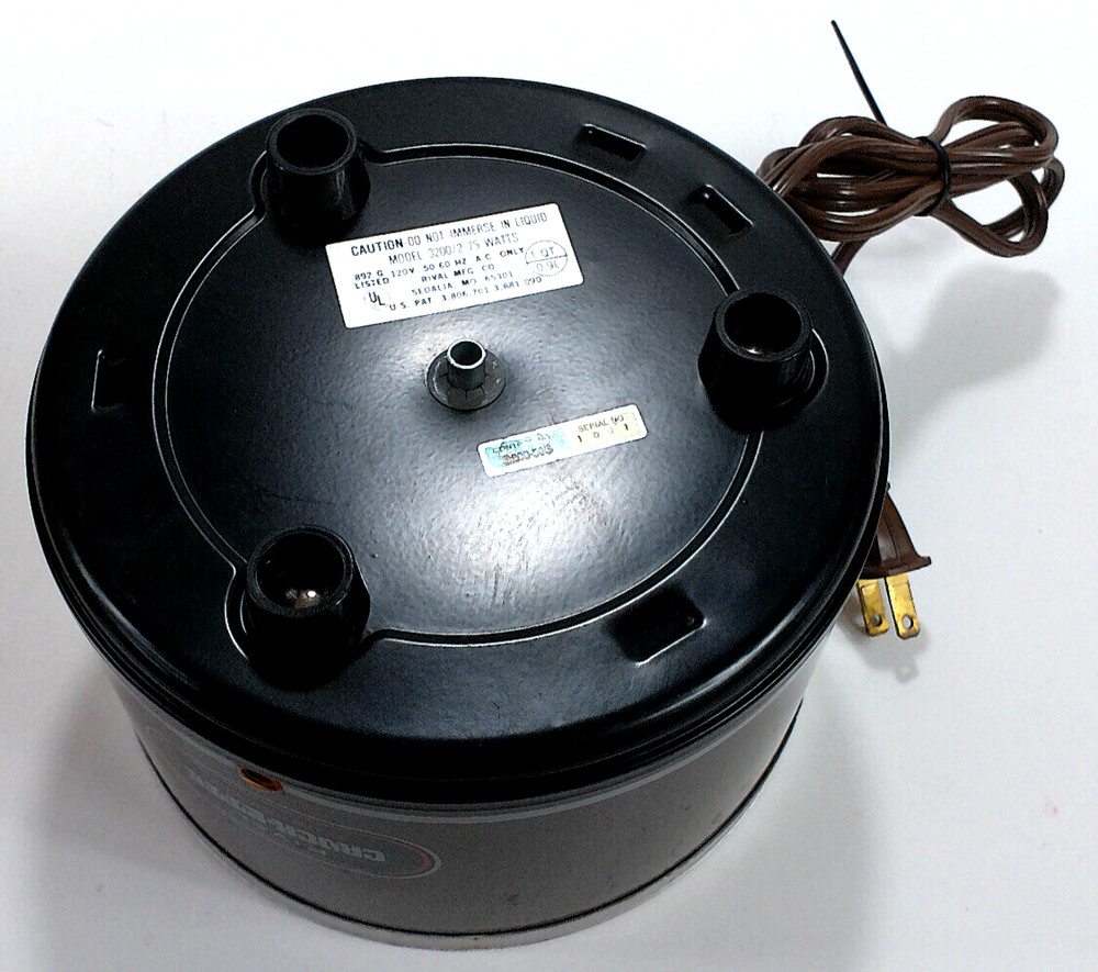 Rival 3200 / 2 Mini Crock-Ette 1 Qt. Replacement Heating Base
