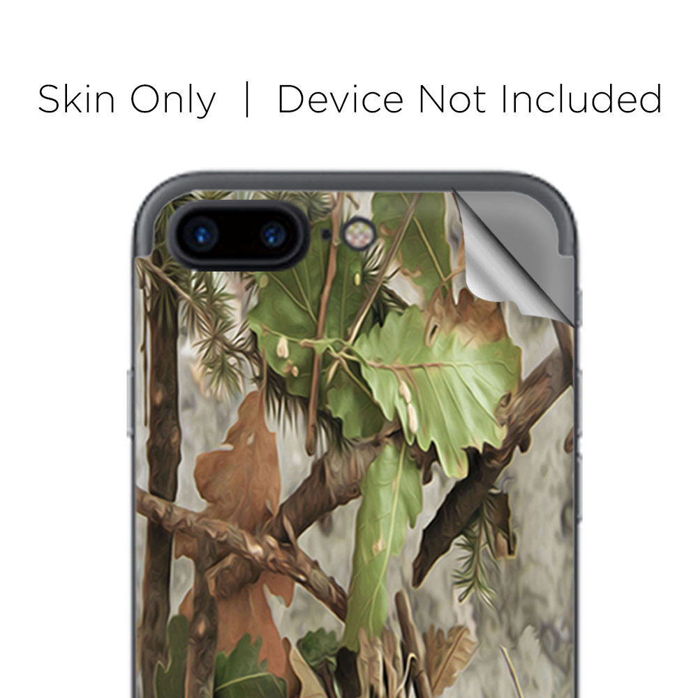 Apple iPhone 7 / 8 Plus Skins Decal Wrap tree camo real oak