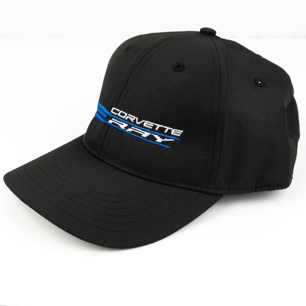 Chevrolet Corvette C8 E-Ray Black Hat/Cap - Ships in a Box