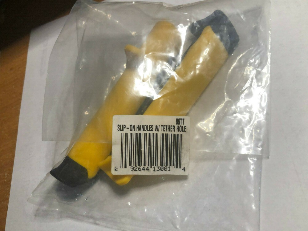 Klein 89TT Slip-On Handles With Tether Hole, One (1) Pair