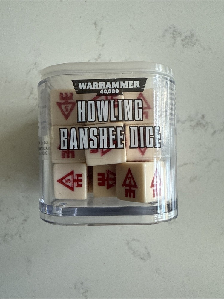 Warhammer 40K Howling Banshee Dice Aeldari Eldar