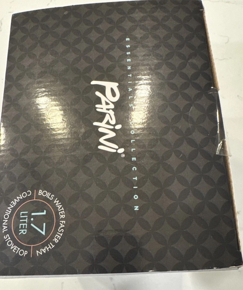 Parini Silver 1.7L Electric Kettle with Automatic Shutoff