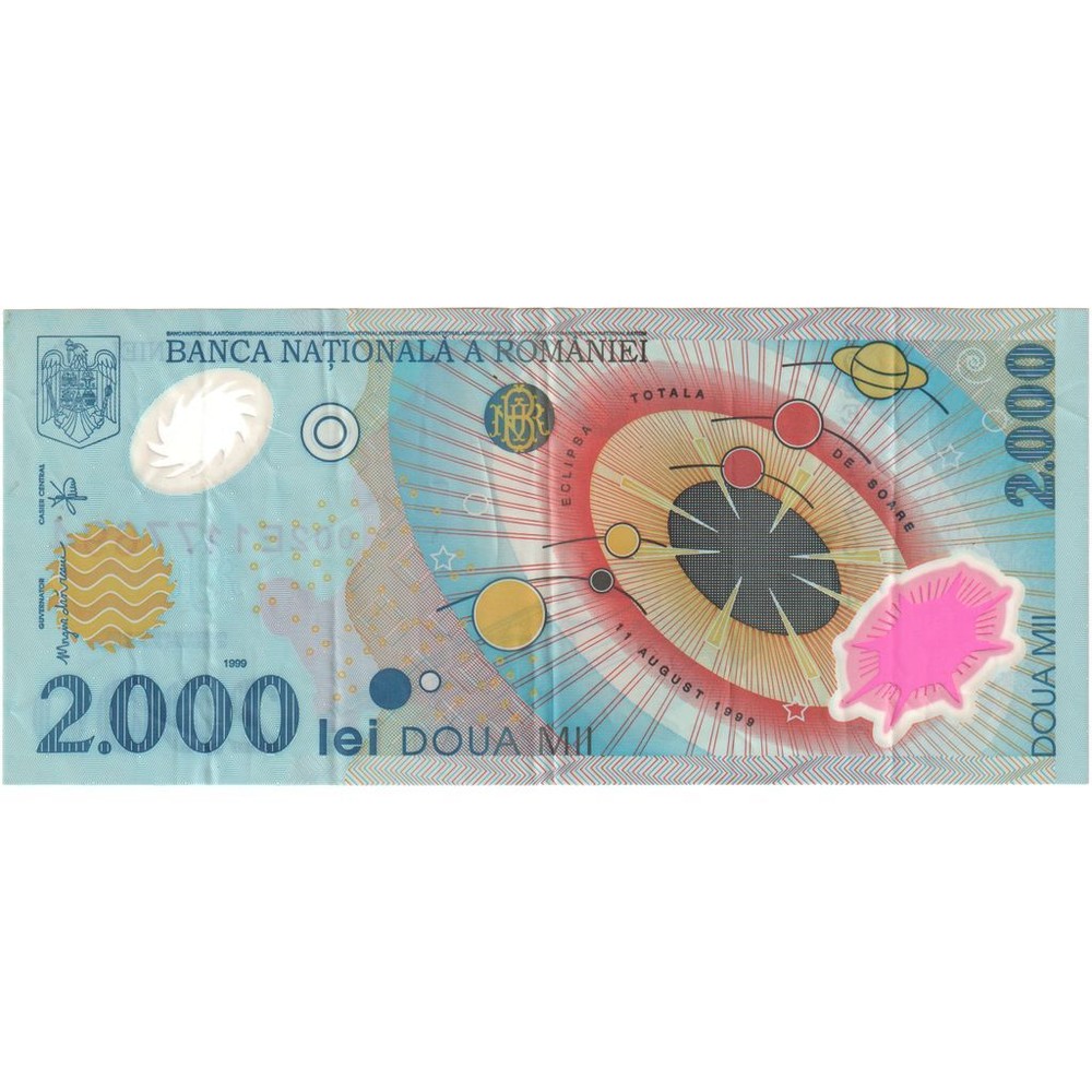 [#249143] Banknote, Romania, 2000 Lei, 1999, KM:111a, EF