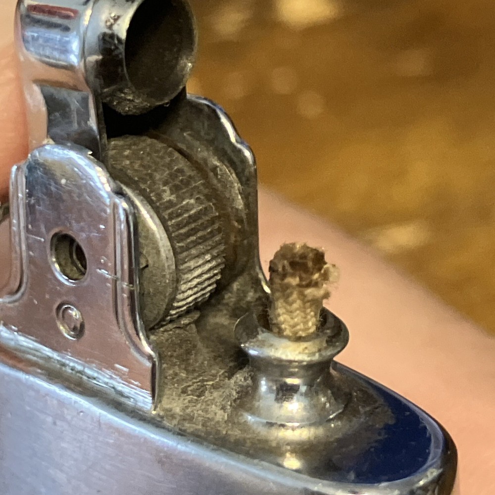 Vintage Ronson Mastercase Lighter & Cigarette Storage Case With Tobacco Pouch?