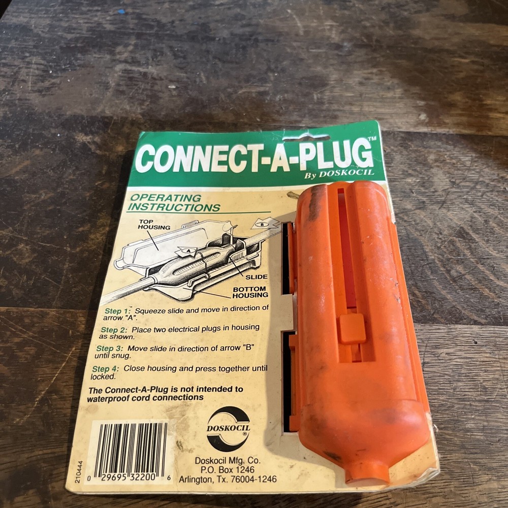 NOS Extension cord connect-a-plug