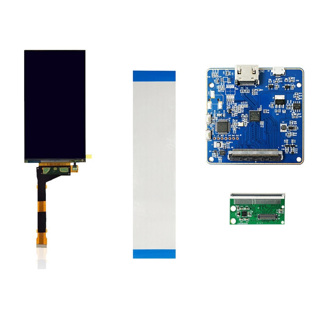 5.5" LCD Screen With Backlight+HDMI Driver Board For 3D Printer DIY Projector