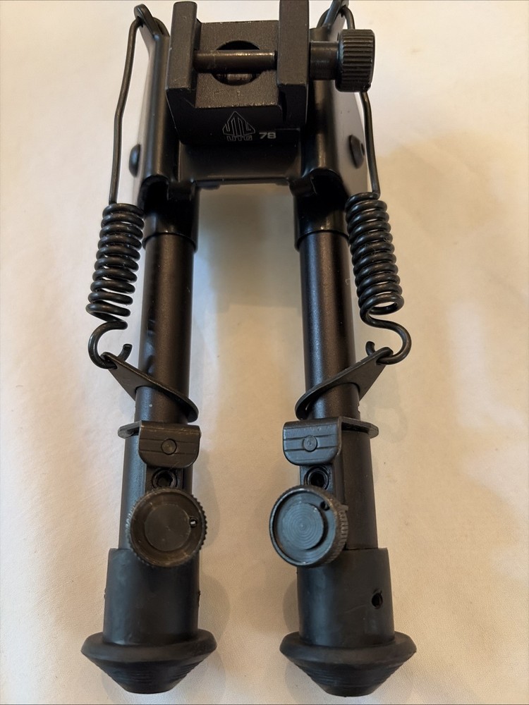hunting adjustable rifle bipod With Spring