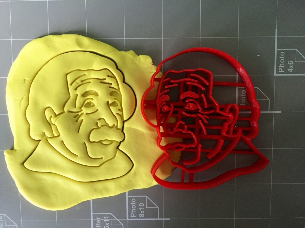 Albert Einstein Cookie Cutter