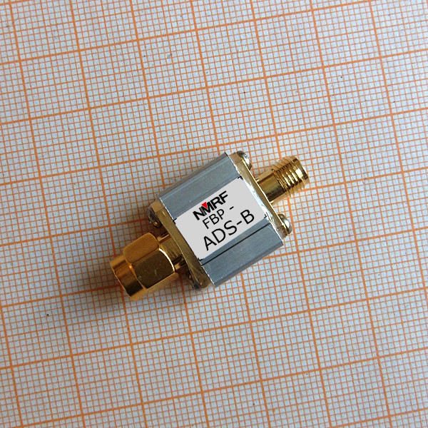 1090MHz ADS-B aeronautical band ultra small bandpass filter, SMA interface