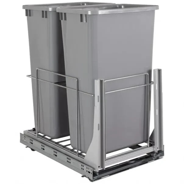 Hardware Resources WC-EMBM-D50G EMBM Series Bottom Mount Double - Chrome