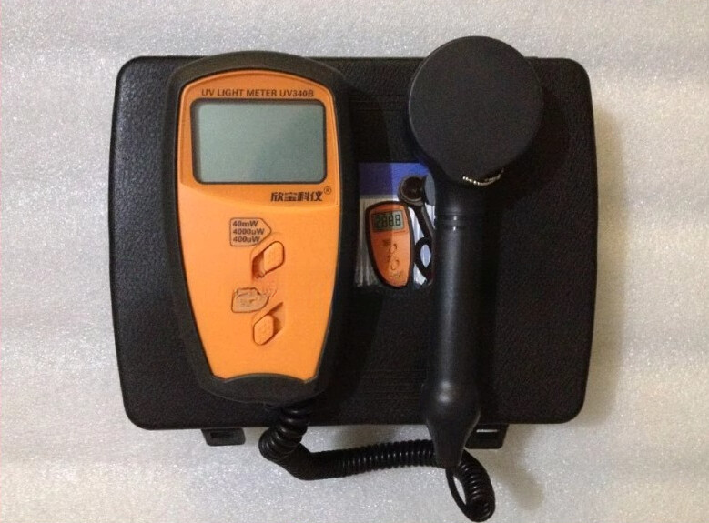Portable Digital UV Light Meter Handheld UVA UVB Intensity Measure Tester