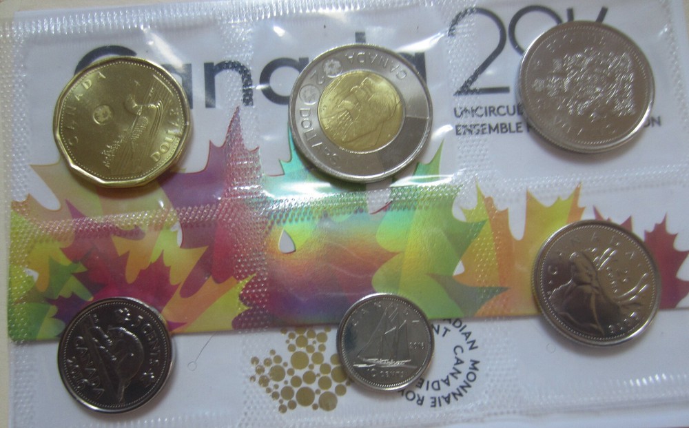 2016 Canada PL Coins Set. Original Mint Packing. 6 UNC Coins