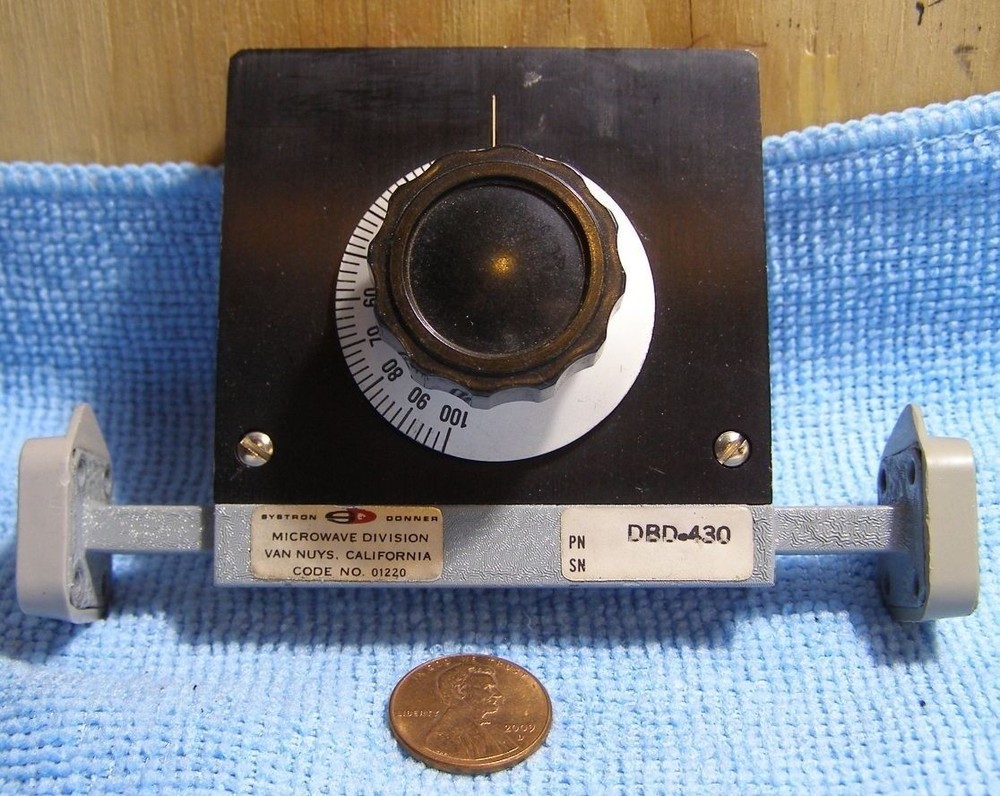 SYSTRON/DONNER VARIABLE ATTENUATOR MODEL DBD-430