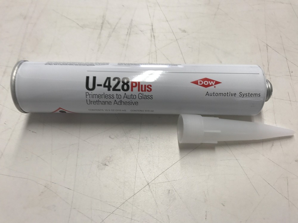 DOW U-428 Plus Auto-Glass Windshield Urethane Primerless Adhesive Glue Sealant